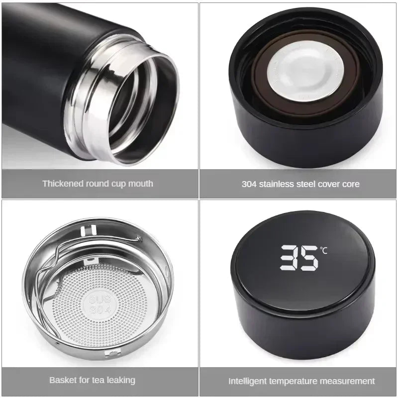 Smart Digital Temperature Thermos Cup