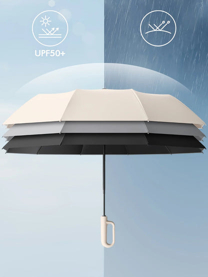 WindGuard Men's Folding Umbrella